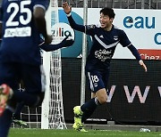 황의조, 시즌 6호 골..보르도는 브레스트에 1-2 역전패