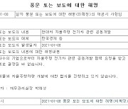 현대차그룹 "애플 자율주행차 협의 진행 안 해"