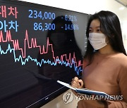 현대·기아차 주가 동반 하락