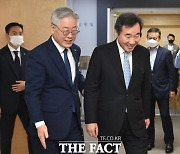 또 이재명 견제구 날린 이낙연 "기본소득하면 세금 두 배"