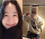 '하하♥' 별 막내딸 하송, 엄마 똑닮은 눈웃음 "내눈엔 세젤귀"