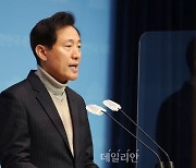 오세훈 "안철수와 서울시 공동운영할 수도..노선 같다"