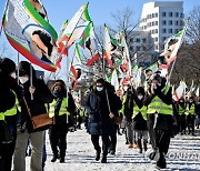 GERMANY PROTEST KURDISH PEOPLE OCALAN