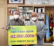 하동군, 사랑 나눔 온도 300도 달성..3억1059만원 모금