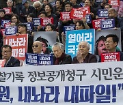 국정원 사찰 피해자측 "사찰 문건은 장물, 즉시 공개해야"