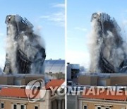 USA NEW JERSEY TRUMP HOTEL & CASINO IMPLODED