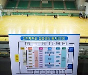 코로나19 접종센터 설치되는 인천 선학체육관