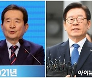 이재명 '기본소득' 또 때린 정세균.."쓸데없는 데에 전력 낭비하나"