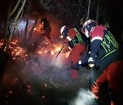 '양양산불 잡혔다'..약 6.5㏊ 소실 추정(종합)