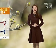 [날씨] 부산 오늘 4월 중하순 기온..밤부터 강한 바람 주의