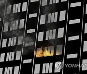 대구 아파트 6층서 불..대피하던 주민 1명 부상
