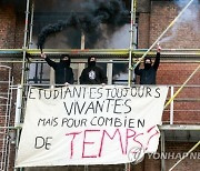 BELGIUM PROTEST STUDENTS