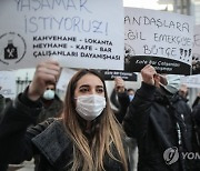 TURKEY PROTEST PANDEMIC CORONAVIRUS COVID19