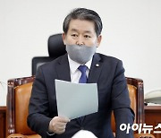 [포토]김경협 정보위원장 기자간담회