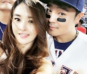 "다시 한 번 불꽃남자 신드롬" 하원미, 신세계 야구단 합류한 ♥추신수 응원