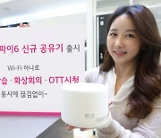 LG유플러스, 신규 '기가 와이파이6 공유기' 출시