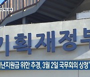 "4차 재난지원금 위한 추경, 3월 2일 국무회의 상정"