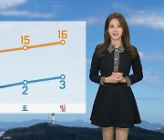 [날씨] 기온 오름세..내일 충청 이남 비