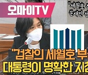 [영상] 강민정 "검찰의 세월호 수사 부실, 대통령이 명확한 지침 내려야"