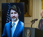 美·캐나다 첫 정상회담서 '對中공세' 기치