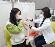 [포토]금천구, 코로나19 백신 예방접종 모의실험