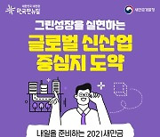 그린성장을 실현하는 글로벌 신산업 중심지 도약