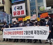 대구경북 시민단체 "TK통합신공항 특별법도 제정하라"