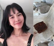 '션♥' 정혜영, 베이킹 실력도 수준급..'금손 애넷맘'의 브라우니