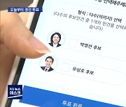 3·1절에 웃을 사람은?..민주당 서울시장 경선 투표 시작