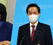 與 경선투표 첫날..박영선·우상호, 백신접종 '신경전'