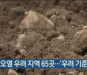 토양오염 우려 지역 65곳..'우려 기준 이내'