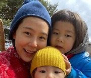 김나영, 子 '신우·이준' 데리고 주말 여행..세 가족만으로도 '행복 가득'