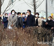 박영선 예비후보, '서울을 걷다: 마포편' 정견발표