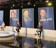 "예산 아깝지 않나?" 민주 부산시장 보선 방송토론서 정책공방