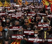 SPAIN CATALONIA INDEPENDENCE RALLY