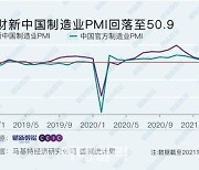 중국, 2월 차이신 제조업 PMI 50.9..9개월만에 최저