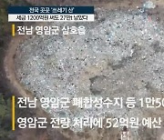 [영상] 일주일간 탄 '쓰레기산'..1200억 써도 27만t 남았다