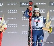 브리뇨네, 알파인 스키 월드컵 슈퍼대회전 우승