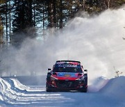 현대차 월드랠리팀, WRC 핀란드 북극 랠리서 1·3위