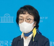 [포토]김진애 열린민주당 서울시장 단일화 관련 기자회견