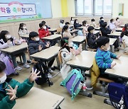 전북 새학기 등교시작..유치원·초1·2,고3 매일 등교