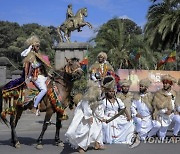APTOPIX Ethiopia Adwa Day