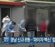 경남 신규 8명..'화이자 백신' 접종도 시작