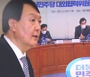 민주당 "윤석열 사퇴, 정치검찰의 끝판왕"..일제히 비난