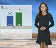 [날씨] 한낮 포근, 일교차 유의..충청·남부 봄비