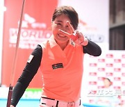 [ST포토] 박지현 '승리의 브이
