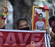 APTOPIX Thailand Myanmar Protest