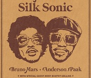 브루노 마스(Bruno Mars)& 앤더슨 팩(Anderson .Paak) 컬래버레이션 밴드 '실크 소닉(Silk Sonic)' 결성, 첫 싱글 'Leave theDoor Open' 전 세계 발매