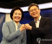 박영선, 與단일화 경선서 조정훈에 승리.."최종작업 진행"