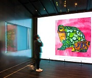 Art display at SKT headquarters